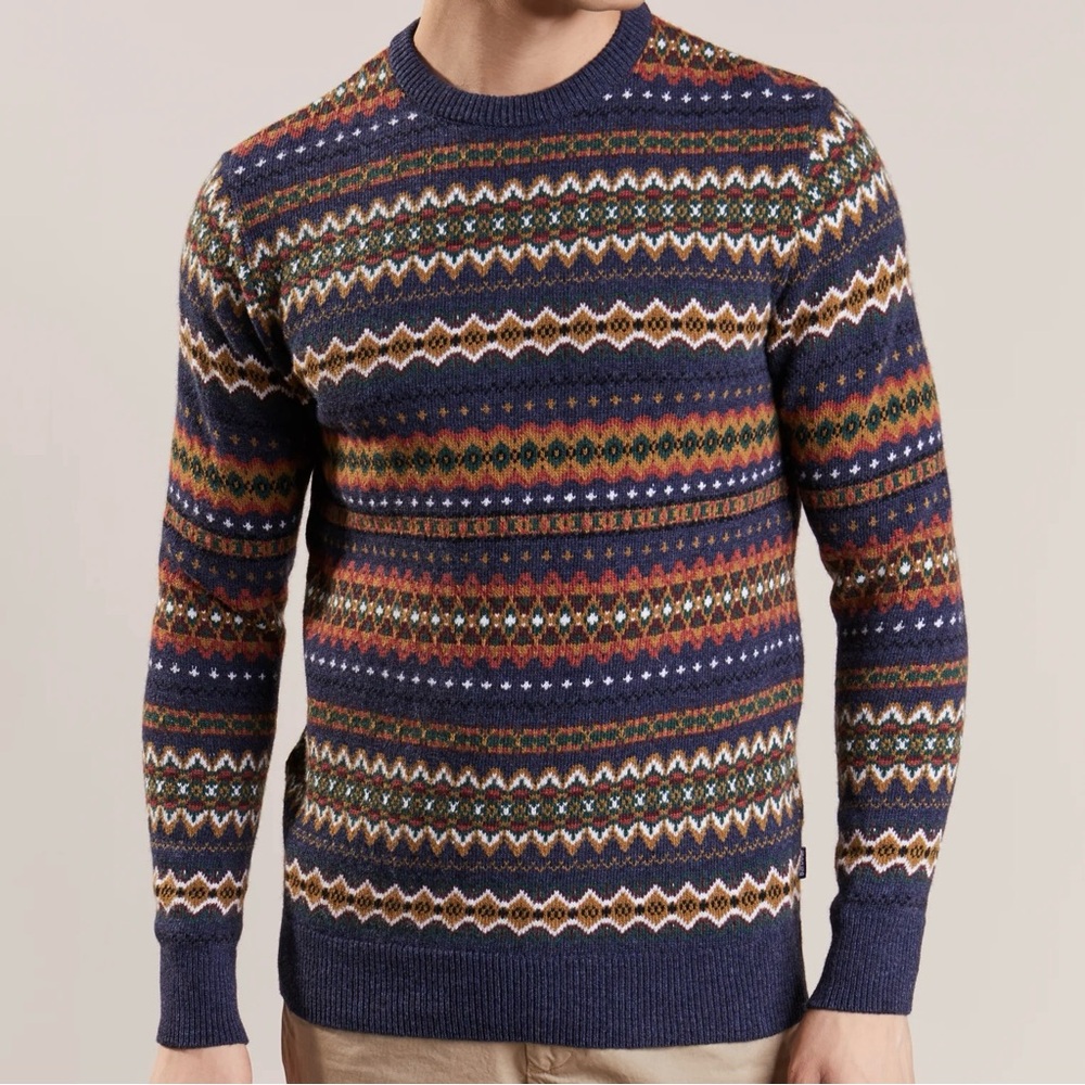 Barbour Fair Isle Wool Sweater
